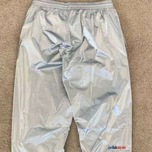 Adidas Jogging Pants (Metallic) Sz Medium